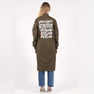 NWOT Adidas full length coat